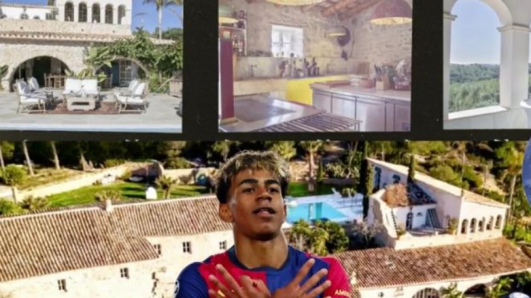 西媒揭亚马尔生日派对💥禁手机+邀上身身材好的金发女伴 1人2万